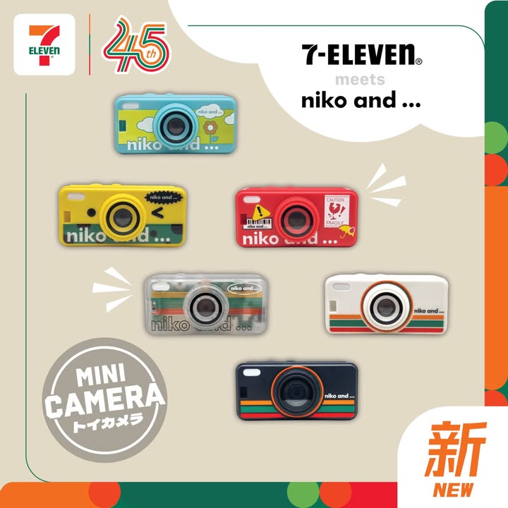 【#7仔新嘢】📣7-Eleven meets niko and ... 聯乘第二彈登場📣 #陸續到舖 7-Eleven 與日本人氣品牌 niko and ... 推出聯乘第二彈📣