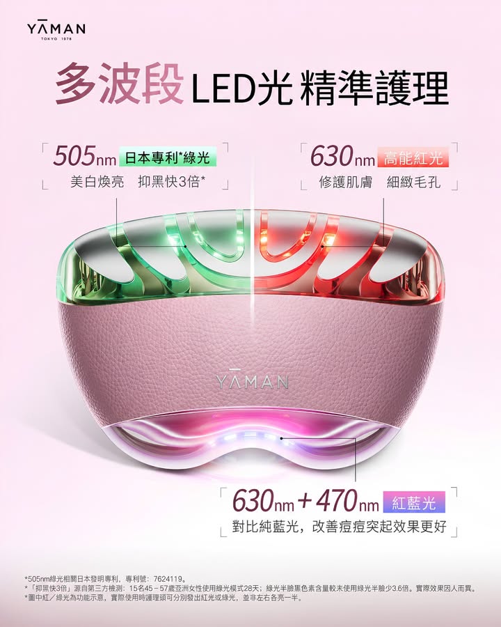 000｜額外享 HK$100現金回贈 ​ 全新YA-MAN閃修儀Pro現已登陸百老滙，想日常護膚再進階。