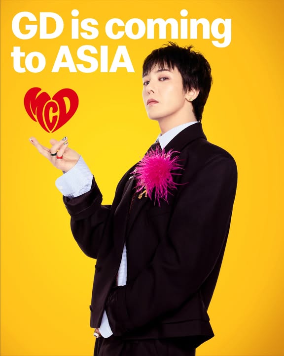 McDonald's X G-DRAGON GD is coming to Asia Hong Kong 2026.09.17 9:30AM #McDonaldsHK #imlovinit #GDRAGON #GD